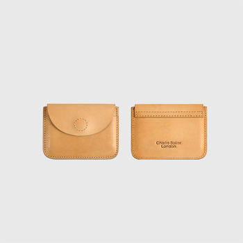 Envelope Style Leather Card Holder, 3 of 5
