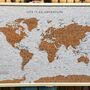 World Map With Pins Gifts For Travellers, thumbnail 12 of 12