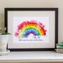Family Rainbow Print Personalised, thumbnail 4 of 7
