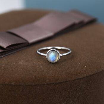 Genuine Labradorite Ring, 3 of 9