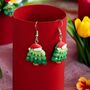 Christmas Tree Earrings Gift, thumbnail 1 of 6