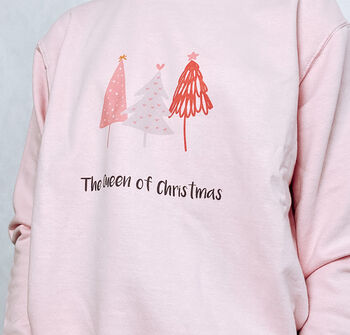 Queen Of Christmas Sweatshirt, 2 of 2