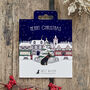 French Bulldog Christmas Dog Pin, thumbnail 1 of 3