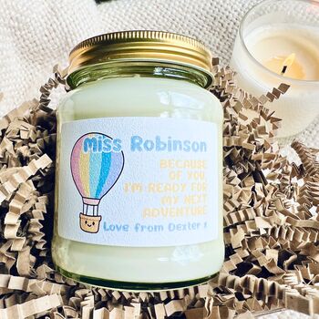 Personalised Ready For My Next Adventure Candle, 8 of 11