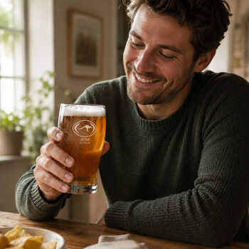 Personalised Australia Gift Pint Glass, 2 of 8