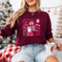Tis The Season Christmas Holiday Collage Sweatshirt, thumbnail 5 of 7