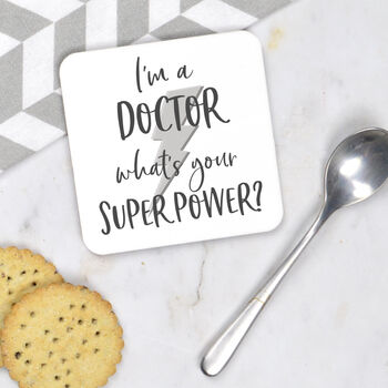 Doctor Superpower Coaster, 2 of 3
