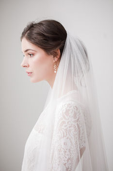 Silk Style Wedding Veil, 4 of 9
