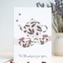 'So Thankful For You' Thank You Card, thumbnail 2 of 3