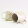 Honeysuckle Flower Ceramic Mug, thumbnail 2 of 4