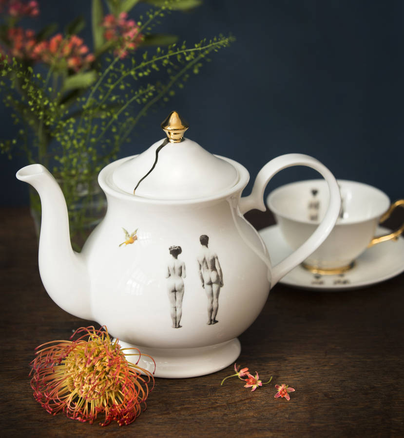the models fine bone china teapot by melody rose