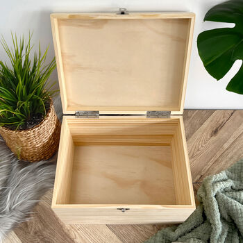 Personalised Modern Any Occasion Circle Photo Memory Box Five Sizes 16cm | 20cm | 26cm | 30cm | 36cm, 4 of 9