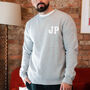 Mens Personalised College Initials Sweatshirt, thumbnail 1 of 3