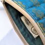 Colourful Quilted Mini Sari Pouches: Assorted Colours And Patterns, thumbnail 5 of 8
