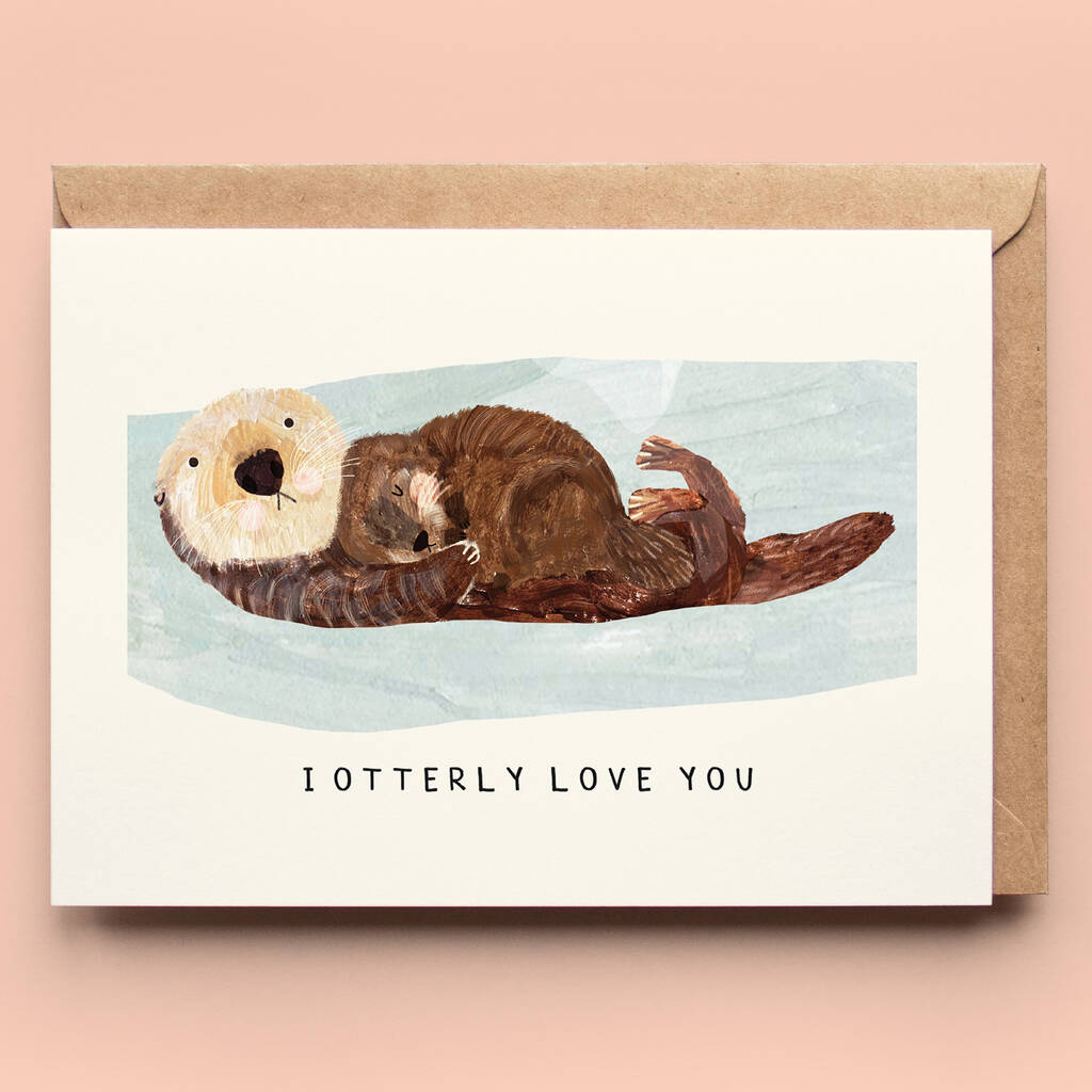 Ottery Love Card By Darcie Olley