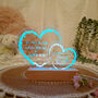 Personalised Mother's Day Light Up Acrylic Hearts, thumbnail 4 of 12