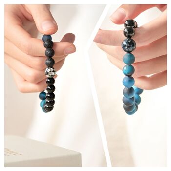 Couples His And Hers Designer Bracelets, 2 of 10