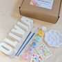 Diy Personalised Name Painting Craft Kit Gift Box, thumbnail 1 of 7