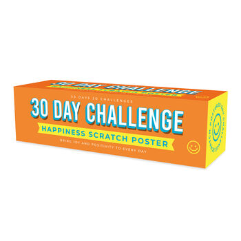 30 Day Challenge Scratch Off Poster, 11 of 12