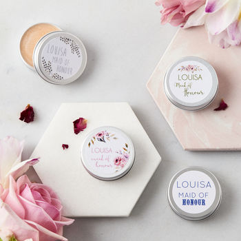 Personalised Bridal Party Lip Balm Gift, 4 of 6