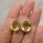 Lemon Quartz Sterling Silver Earrings, thumbnail 3 of 10