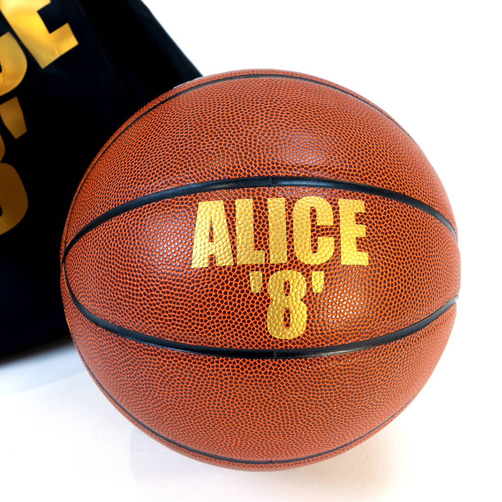 Personalised Basketball Ball, 1 of 8