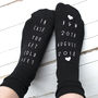 Personalised Cold Feet Groom Socks, thumbnail 2 of 2