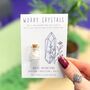 Worry Crystals White Moonstone, thumbnail 2 of 2