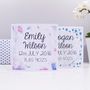 Personalised New Baby Card For Boys And Girls, thumbnail 1 of 7