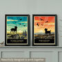Jack Russell Limited Edition Beach Sunset Gift Print, thumbnail 8 of 8