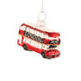 Christmas Glass London Bus Hanging Bauble, thumbnail 4 of 4