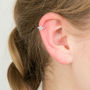 Silver Moon And Stars Ear Cuffs, thumbnail 3 of 5