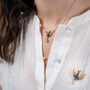 Swallow And Pearl Brooch, thumbnail 2 of 8