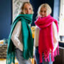 Personalised Blanket Scarf In Vibrant Colours, thumbnail 1 of 4