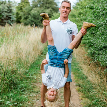 Personalised Daddy And Child Matching Polo Shirts, 11 of 12