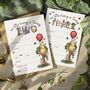 Winnie Complete Yourself Age Invitations And Envelopes, thumbnail 4 of 6