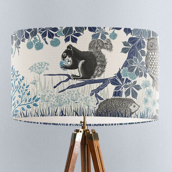 Country Lane Owl Lamp Shade, 5 of 9