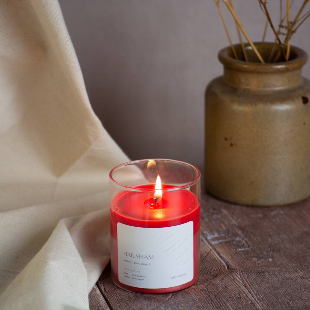 Hailsham Never Let Me Go Scented Book Candle By Wild Books