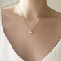 Cz Wedding Necklace 'I Do' Maid Of Honour, thumbnail 2 of 5