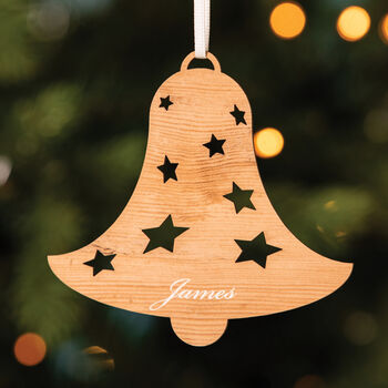 Personalised Engraved Christmas Tree Decoration, 5 of 5