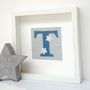Personalised New Baby Fabric Initial Gift, thumbnail 2 of 6