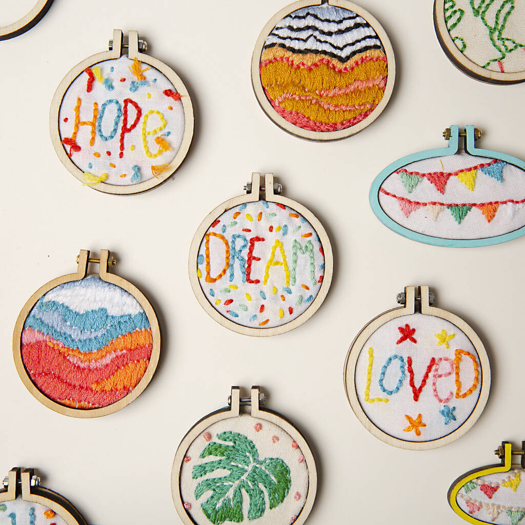 Jesse C. Mault art kit with mini hoops by johny todd  notonthehighstreetcom