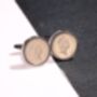 2005 21st Birthday Five Pence Coin Cufflinks, thumbnail 4 of 5