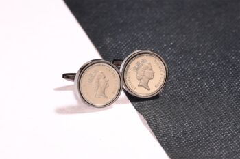 2005 21st Birthday Five Pence Coin Cufflinks, 4 of 5