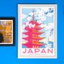 Authentic Vintage Travel Advert For Japan, thumbnail 4 of 8
