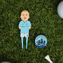 Erling Haaland Man City Golf Divot Tool And Ball Marker, thumbnail 5 of 8