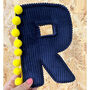 Pompom Corduroy Fabric Letters, thumbnail 4 of 9