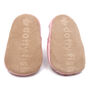 Dotty Fish Pink Flower Soft Leather Sandals With Barefoot Soles, thumbnail 6 of 7