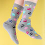 Personalised Computer Game Novelty Socks Gift For Him, thumbnail 1 of 2