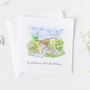 New Baby Card For Rainbow Baby, Christening Card ..4v9a, thumbnail 1 of 6